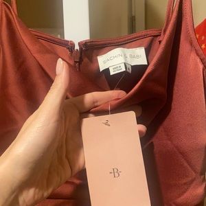 Cali Satin Charmeuse Midi Dress